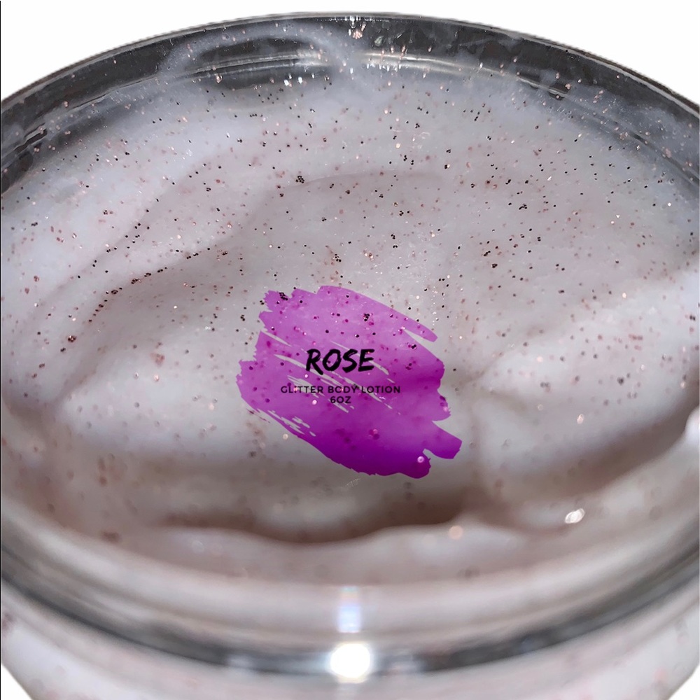 Rose Glitter Body Lotion